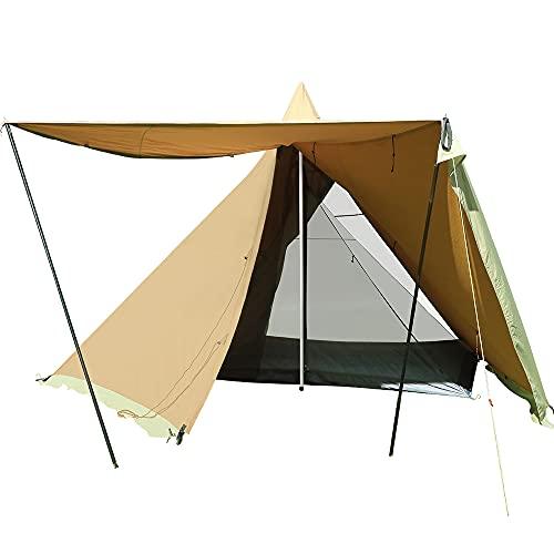 SoomloomテントHAPI 4P+inner tent 4.5ｍx4.3ｍx2.8ｍ 4 人用 ...