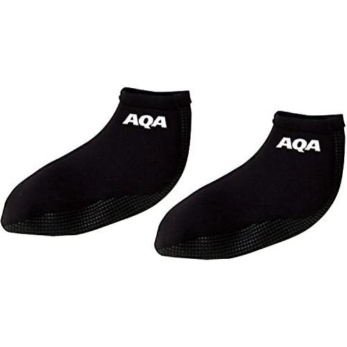 L エーキューエー(AQA) マリンスポーツ 靴下 スノーケリングソックス3 ブラック(50) L ...