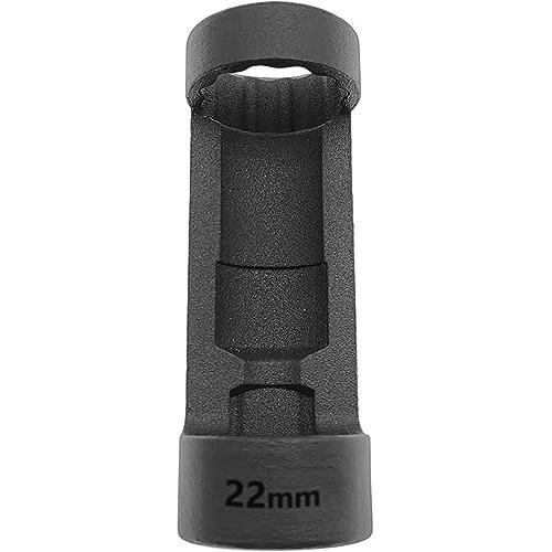 ZKTOOL サスペンションストラットナットソケットセット 22mm 12ポイントソケット 1/2イ...