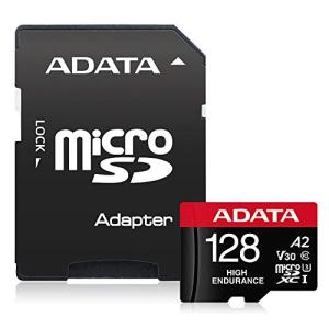 A-DATA Technology AUSDX128GUI3V30SHA2-RA1 microSDXCカード 128GB UHS-I U3 CLASS10 高耐久仕様 SD変換アダ…