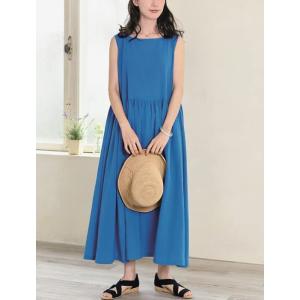 Sewing Pattern Studio 縫い代付き型紙 パターン ノースリーブワンピース LサイズSB-0037