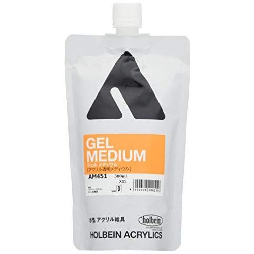 ホルベイン アクリリックメディウム ジェルメディウム詰替用 AM451 300ml 014451