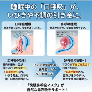 いびき防止 鼻呼吸 マスク 喉の乾燥 口臭 い...の詳細画像3