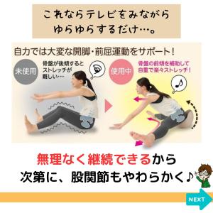 ＼ムリなく柔軟体操/体幹開脚ストレッチクッショ...の詳細画像3