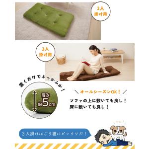 洗える ソファパッド 2人掛け用 50×100...の詳細画像4