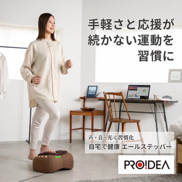 自宅で健康 エールステッパー 踏み台昇降 ステップ台 ステッパー ダイエット 有酸素運動 室内 エク...