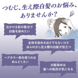 ＼簡単に白髪かくし/胡粉美人ヘアファンデ 白髪...の詳細画像3