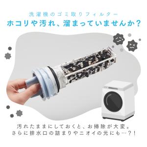 ＼取り付け外しカンタン/洗濯機ゴミ取りフィルタ...の詳細画像1
