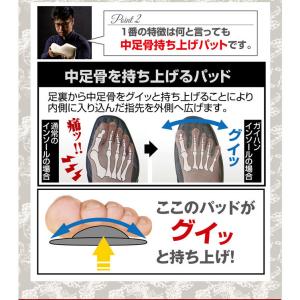 ガイハンインソール 外反母趾対策 22.0cm...の詳細画像4