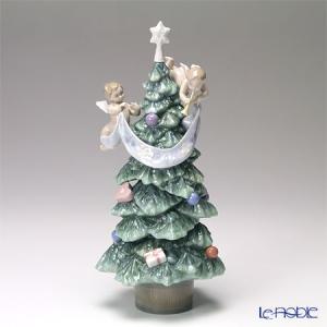 リヤドロ 天使からのプレゼント (クリスマスツリー) 08403 フィギュリン｜le-noble