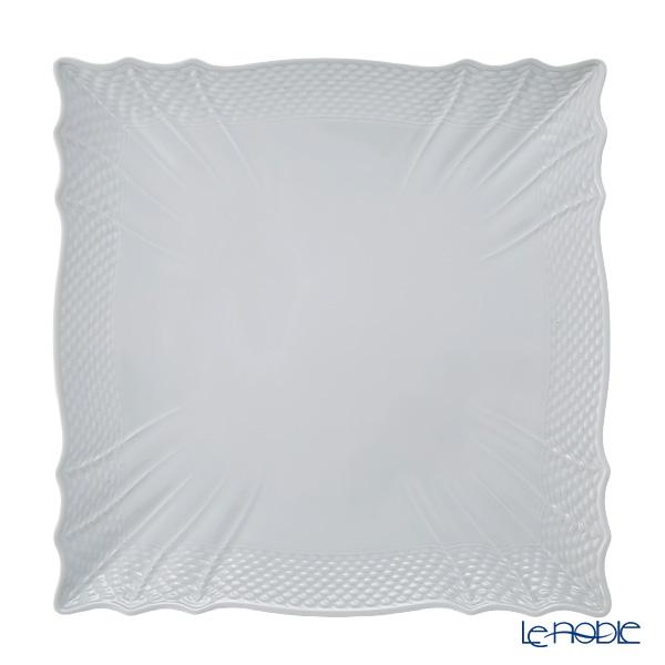 ジノリ1735／リチャード ジノリ ベッキオホワイト スクエアプレート 30×30cm 白い器