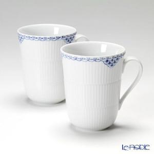 正規輸入品】 ロイヤルコペンハーゲン ホワイトフルーテッド プレート