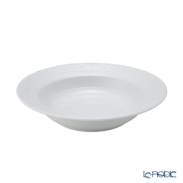 並行輸入品 ロイヤルコペンハーゲン ホワイトフルーテッド ハーフレース プレート(ディープ) 21c...