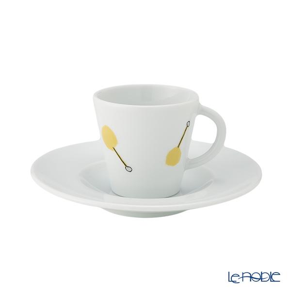 ジノリ1735／リチャードジノリワンダフルムーン コーヒーカップ＆ソーサー 80ml カップアンドソ...