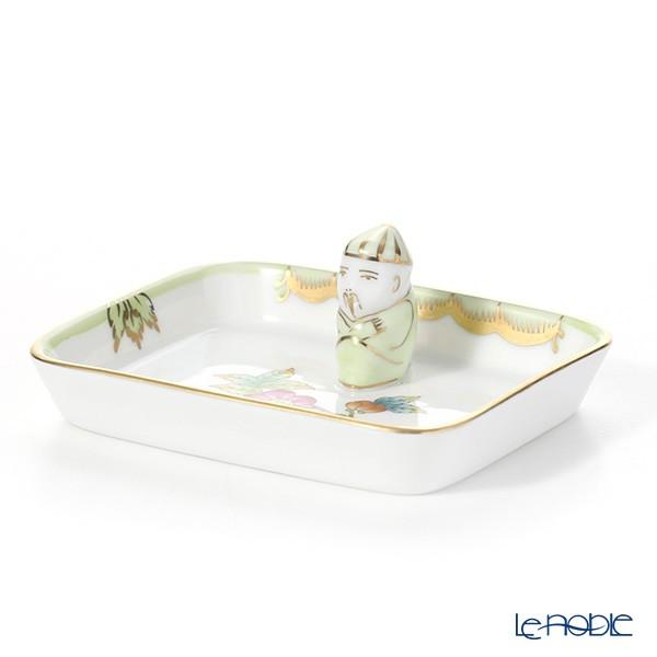 並行輸入品 ヘレンド ヴィクトリア・ブーケ 07733-0-21 オブロングトレイ マンダリン 8c...