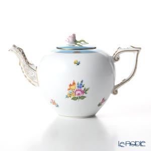 ヘレンド　シノワズリーポットとお茶碗蓋付き2つ ヘレンド（HEREND） シノワズリ 染付東方の宝 ティーポット 食器