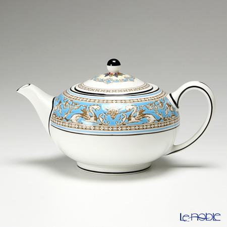 ウェッジウッド Wedgwood フロレンティーン ターコイズ ティーポット S 600ml