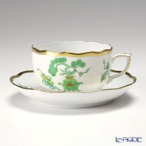 ヘレンド（HEREND） インドの華多彩 兼用カップアンドソーサー FD00730
