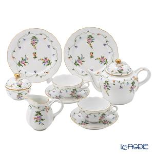 HEREND ヘレンド　ウィーンの薔薇　オードブルセット ウィーンの薔薇・シンプル] スートディッシュセット