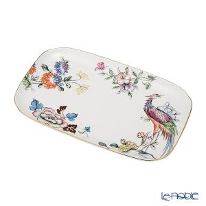 並行輸入品 ウェッジウッド(Wedgwood) ワンダーラスト フォーチュン サンドイッチトレイ 25×15cm