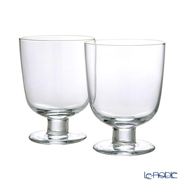 並行輸入品 イッタラ iittala レンピ 脚付きグラス クリア 350ml ペア 北欧