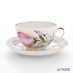 ロシア食器 インペリアル・ポーセレン Bindweed 昼顔 ティーカップ