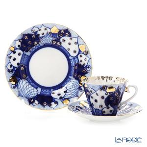 ロシア食器 インペリアル・ポーセリン ロシアンドームズ ティーセット