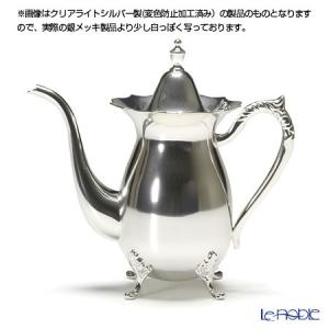 【銀メッキ製品】早川シルバー ローズ コーヒーポット 640ml 05-20｜le-noble