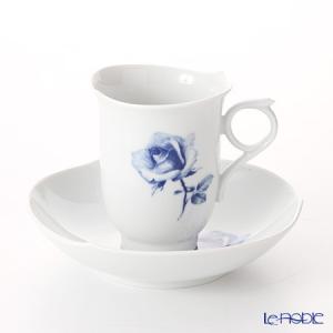 マイセン 青いバラ Aquatinta-Rose 750501／28582 コーヒーカップ＆ソーサー 180ml
