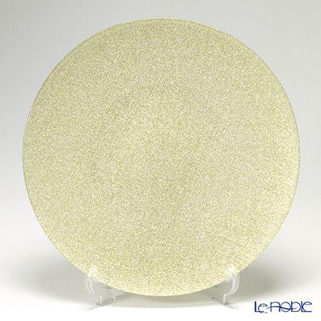 Vetro Felice ヴェトロ フェリーチェ グリッター プレート 35cm ニューゴールド 皿