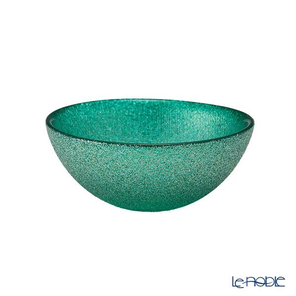 Vetro Felice ヴェトロ フェリーチェ グリッター ミニボウル 9cm アクアブルー