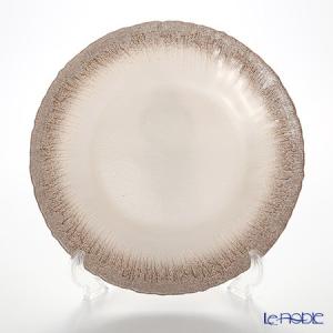 IVV イタリア製 ガラスプレート 皿 HELIX(ヘリックス) 31cm ゴールド