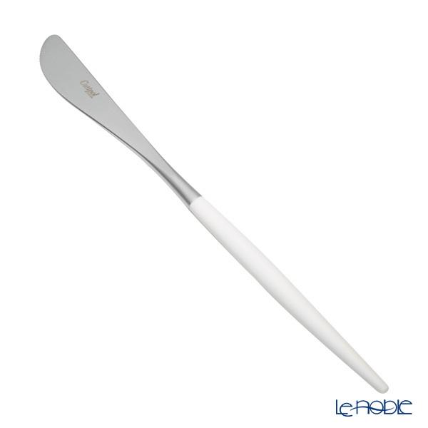 正規販売代理店 クチポール ミオ MIO ホワイト／シルバー テーブルナイフ 23cm マット仕上げ...