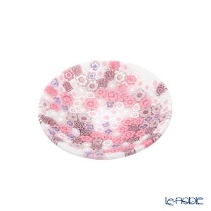 エルコーレモレッティ ミレフィオーリ プレート 8cm モノトーン