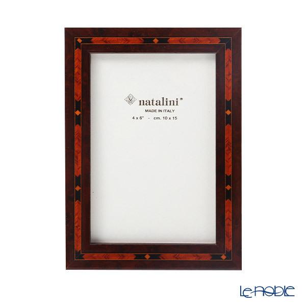 ナタリーニ 象嵌フォトフレーム 10×15cm E320 ブラウン系 写真立て
