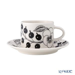 並行輸入品 アラビア ARABIA パラティッシ ブラック コーヒーカップ＆ソーサー 180ml 北欧