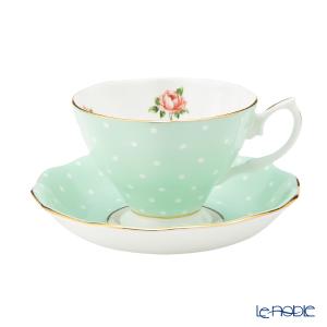 ロイヤル・アルバート ポルカローズ ヴィンテージ ティーカップ＆ソーサー