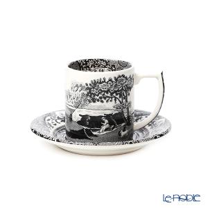 スポード ブラックイタリアン エスプレッソカップ＆ソーサー