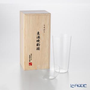 うすはり 鼓 ピルスナー 木箱2P 松徳硝子 ビールグラス ビアグラス