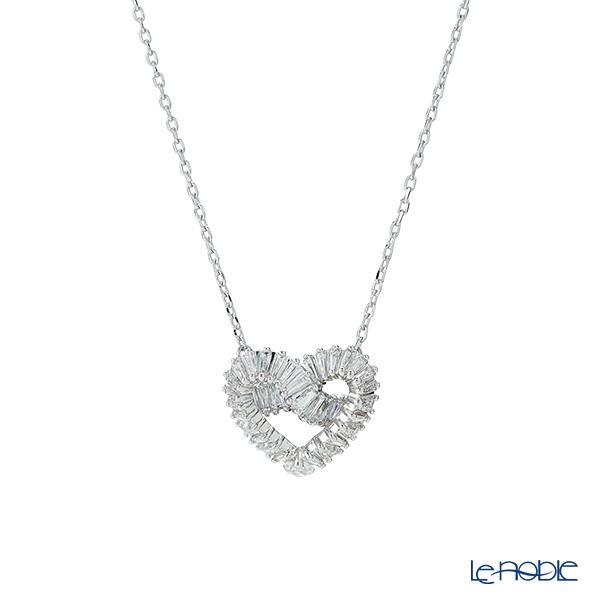 並行輸入品 スワロフスキー ペンダント Matrix ハート ホワイト／ロジウム SW5647924...