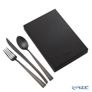 momo　リピーター様価格　クチポール　ゴアブラック＆シルバー　１２本 Cutipol クチポール ゴア GOA ブラック／シルバー 4人用