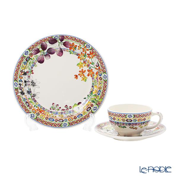 並行輸入品 ジアン(Gien)バガテル トリオセット