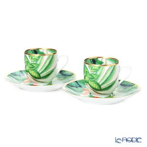 エルメスパシフォリア コーヒーカップ＆ソーサー 100ml