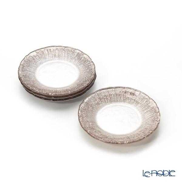 Vetro Felice ヴェトロ フェリーチェ フラッシュ プレート 15cm ホワイトパール＆ジ...