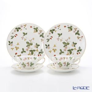 WEDGWOOD（ウェッジウッド） 並行輸入品 ワイルドストロベリー トリオ