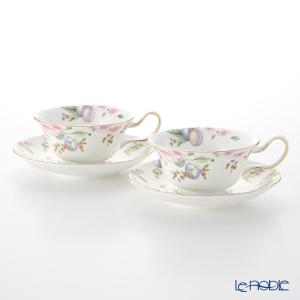 ウェッジウッド Wedgwood スウィートプラム ティーカップ＆ソーサー(ピオニー)