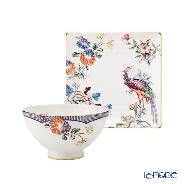 並行輸入品 ウェッジウッド(Wedgwood) ワンダーラスト フォーチュン スモールボウル＆スクエ...