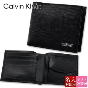 Calvin Klein（カルバン・クライン） 財布 二つ折り メンズ ロゴ