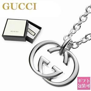 グッチ ネックレス GUCCI ペンダント メンズ 正規品 レディース GGロゴモチーフ サークルGG 190484 J8400 8106｜le-premier