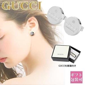 グッチ GUCCI ピアス レディース アクセサリー 正規品 円形 シンプル EARRINGS TRADEMARK T シルバー 163123 J8400 8106｜le-premier